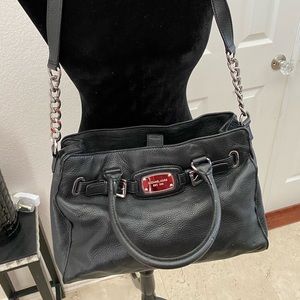Michael Kors Hamilton Leather Satchel